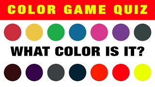 Guess the Color Quiz  Color Game For Kids  mindgames ampPuzzles 2023  GUESS QUIZ  Kids Game2023 [upl. by Leirua]