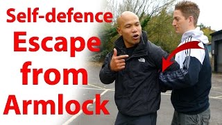 Self defence How to escape from armlock [upl. by Yanat]