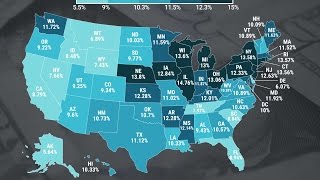 These are the states you should live in to pay the least taxes [upl. by Eelyma]