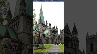 PART 1 Nidaros Cathedral 🇳🇴 history gothicarchitecture catholic norway [upl. by Eilra]