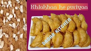 Halwai Style  Khlakhan Ke Puriyan 🥟🥟Recipe  with Badar Kitchen  😍😋👍🤤 [upl. by Raseta]