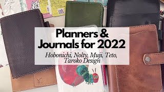 Planners and Journal SetUp for 2022 [upl. by Elfie]