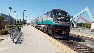 Metrolink 312 Montclair to San Bernardino Refurbished Bombardier Car 603 and F125 903 1082024 [upl. by Rola]