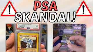 PSA Skandal Falscher 1Edition Stamp Geöffnete Vintage Packs Wie verlässlich ist Grading akutell [upl. by Caressa486]