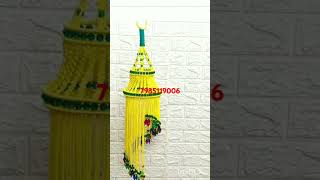 Macrame jhumar design shortvideo art [upl. by Gotthard509]