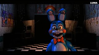 Fnaf 2 animatronics come to office but its ai generated luma ai dream [upl. by Esinek]