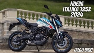 Nueva Italika 125z 2024😱  ¡Una Moto Muy Impresionante🔥  Vale la Pena💯 [upl. by Ruenhcs]