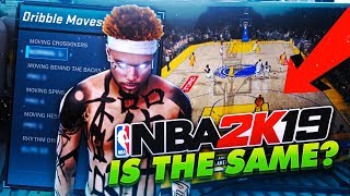 BEST NEW STEEZO DRIBBLE MOVES FOR NBA 2K19  UPDATED BEST COMBOS NBA 2K18  TUTORIALS [upl. by Annabela]