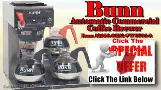 Commercial Coffee Makers  Bunn 129500252 CWTF353 [upl. by Norry297]