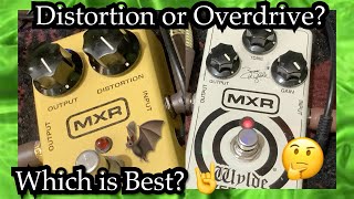 Zakk Wylde overdrive or distortion which is best MXR guitar effect pedals [upl. by Eibrad640]