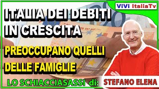 Cresce l’indebitamento degli italiani per il credito al consumo a 10000 euro a testa [upl. by Alletneuq]