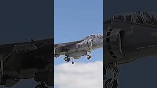 AV 8B Harrier II The U S Marine Corps Vertical Takeoff and Landing Jetshorts [upl. by Graybill]