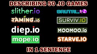 50 io Games Described in 1 Sentence [upl. by Zzahc357]