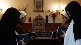 Carmelite Nuns of the Holy Face of Jesus Rosary Procession [upl. by Trenna126]