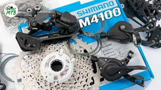 Before Shimano CUES Budget MTB  eBike Deore M4100 vs M5100 Drivetrain 10 and 11 Speed [upl. by Horace]