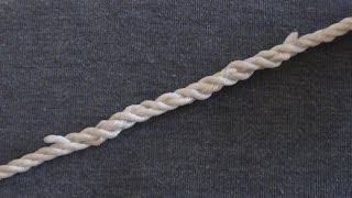 How To Splice Rope  How To Do A Long Splice [upl. by Platas356]