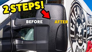 Transform Your Faded Trim with Just Two Products  Easy DIY Trim Restoration [upl. by Lacefield322]