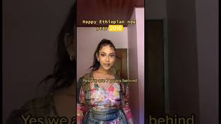 Happy Ethiopia new year 🌼🌼🌼yes we are 7 years behind amp here is why shorts shortsfeed habesha [upl. by Alix]