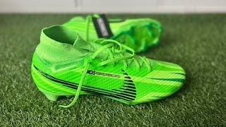 Nike CR7 Mercurial Dreamspeed Superfly 9 Elite FG Boots Review amp Play Test  UNBOXING ASMR 4K [upl. by Narhet91]