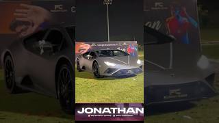 JONATHAN🤩 DREAM CAR LAMBORGHINI  jonathan dreamcar lamborghini shorts ytshots shortsfeed [upl. by Boles]