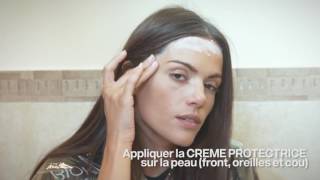 Tutoriel comment appliquer la teinture pour cheveux Biokap Nutricolor Bios Line [upl. by Clellan441]