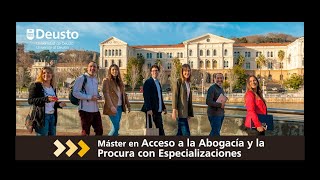 Sesión informativa del Máster Universitario en Acceso a la Abogacía y la Procura  Especializaciones [upl. by Theola906]