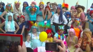 Anime Expo 2012 MLP Cosplay Gathering Part II [upl. by Ahsienek]