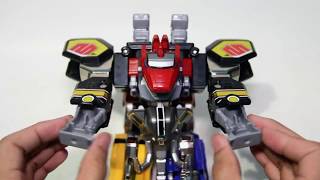 Legacy Megazord review Mighty Morphin Power Rangers 大獣神 Toy ASMR [upl. by Asirret998]