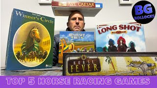 Top 5 Horse Racing Board Games [upl. by Orual]