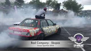 Bad Company  Skopas at Swazi Spinfest 2018 [upl. by Anglim19]