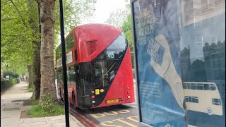 Journey on Route 415  Wright New Routemaster  LT709 LTZ1709 [upl. by Attegroeg168]