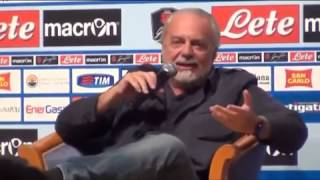 De Laurentiis si commuove Ecco come ho comprato il Napoli [upl. by Pietrek]