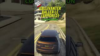 Gallivanter Baller LE Armored  Overlooked by GTA Players gta gta5 gta5online gallivanter [upl. by Daryl834]