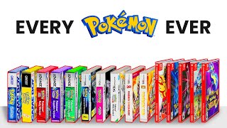 Unboxing Every Pokémon Ever 19982024 [upl. by Tevis]