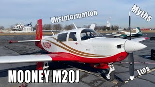 Mooney M20J  Dispelling Myths amp Misinformation About Mooneys [upl. by Lleryt]