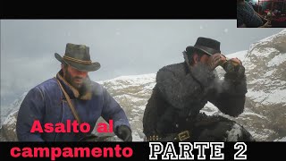 Asalto al campamento ODriscoll Red Dead Redemption 2 parte 2 [upl. by Sherm]