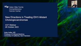 CCF Webinar New Directions in Treating IDH1Mutant Cholangiocarcinoma [upl. by Ilram]