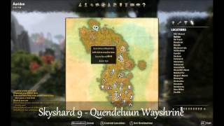 ESO Skyshard Locations Auridon [upl. by Adnohral]