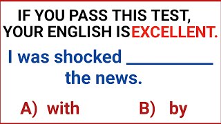 English Grammar Test🌟 Can You Score 3030 Improve your English learn EnglishTest your English [upl. by Ailecara]