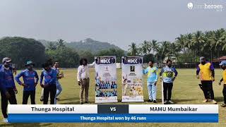 Live Cricket Match  Thunga Hospital vs MAMU Mumbaikar  27Oct24 1028 AM 20 overs  MDCC Season 1 [upl. by Yevette]