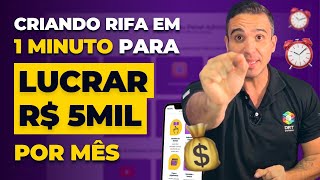 Criando uma RIFA em 1 MINUTO para Lucrar R 5mil por Mês [upl. by Lal798]