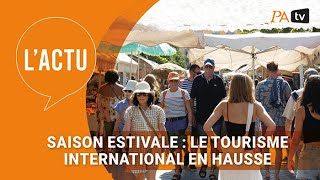 Saison estivale  le tourisme international en hausse sur la Côte dAzur [upl. by Ressay]