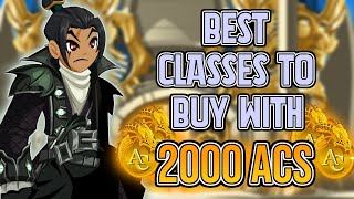 AQW  Best Classes To Buy With 2000 ACS [upl. by Harvison376]