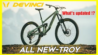 First look  2025 Devinci Troy and Troy ST  CanadianMade alloy Trail bike [upl. by Fitalludba]