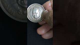 Grand Master Ken C Hunt Winston Churchill Engraving medal [upl. by Girish301]