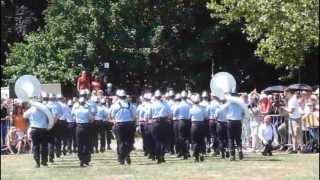 BASEL TATTOO 2013 parade freiburg musique de la brigade de sapeurs pompiers de paris 5 [upl. by Annig]