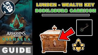 Bodilsburg Garrison Gear Key in Assassins Creed Valhalla Lunden Key 6 [upl. by Treharne728]