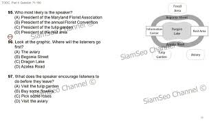 TOEIC LISTENING TEST 3  MINITEST Q89  100 with answers [upl. by Nitsirt289]