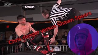 Dpw Chris danger vs Shawn Spears first reaction video￼￼ [upl. by Acilef]