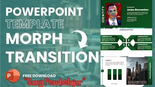 PPT Morph Transition Template Lansung di Edit Jadi Persentasinya II FREE DOWNLOAD [upl. by Aloiv]